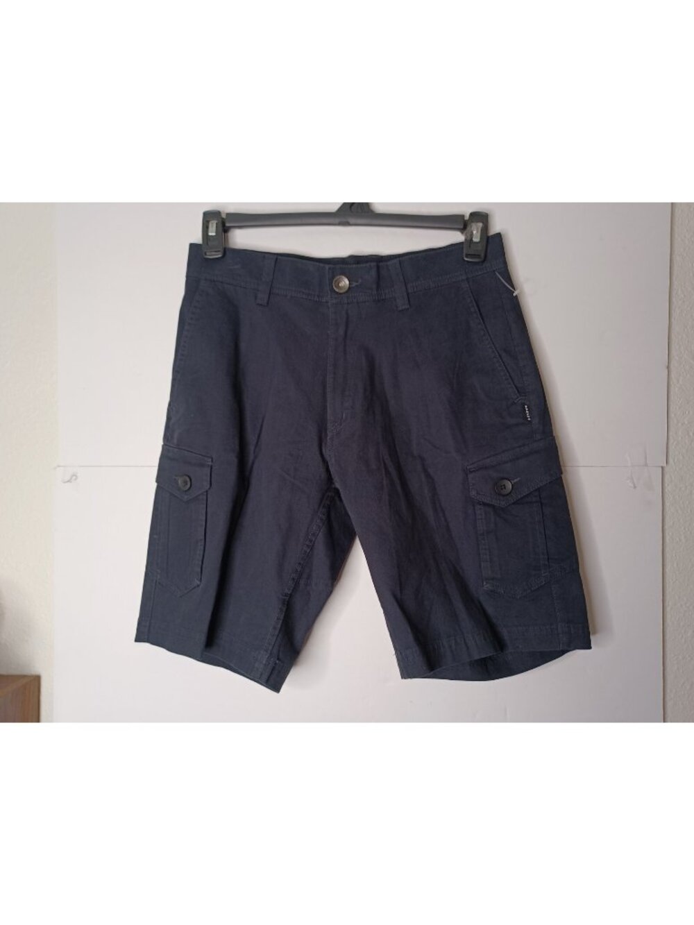 Oakley Shorts 30 Mens Navy Blue Cargo Pockets Regular Fit Casual Modern
